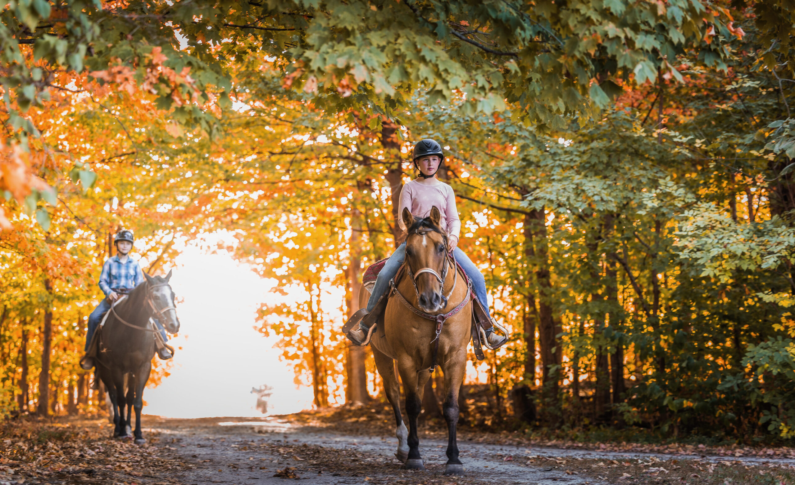 Riding at the Ranch in Findlay, Ohio